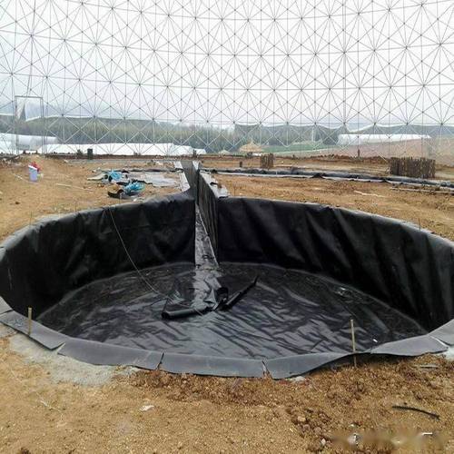 对虾养殖高位池1.5mm土工膜